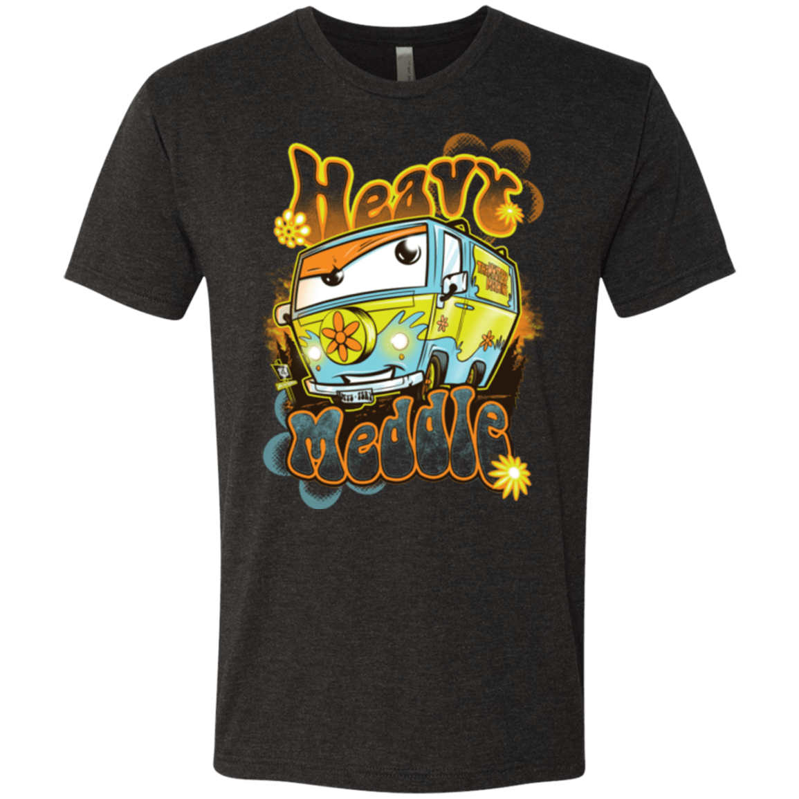 T-Shirts Vintage Black / Small Heavy Meddle Men's Triblend T-Shirt