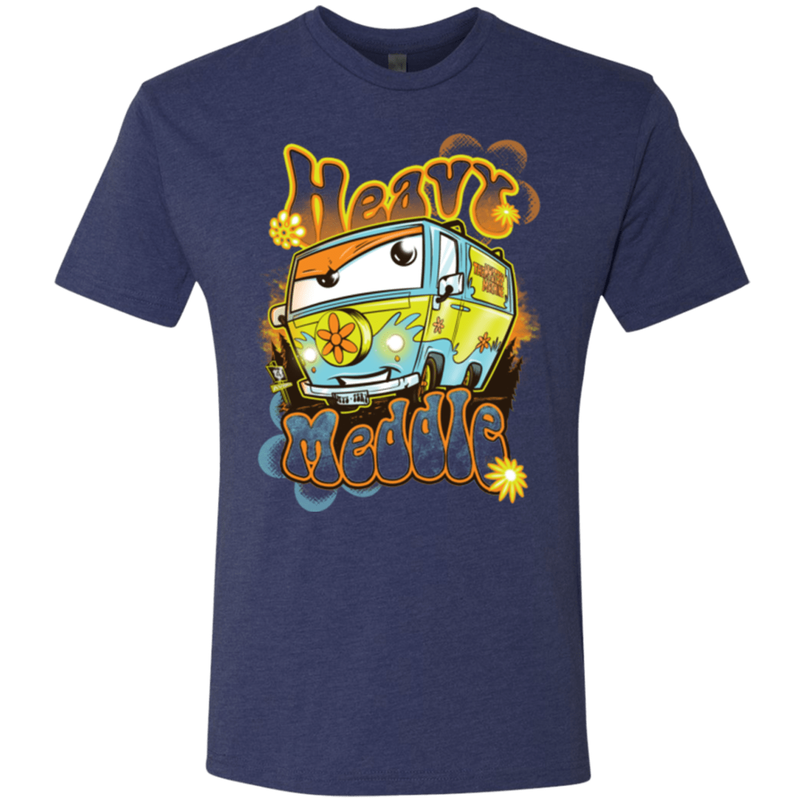 T-Shirts Vintage Navy / Small Heavy Meddle Men's Triblend T-Shirt