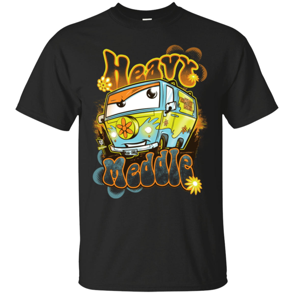 T-Shirts Black / Small Heavy Meddle T-Shirt