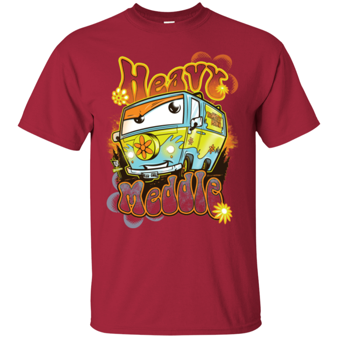 T-Shirts Cardinal / Small Heavy Meddle T-Shirt