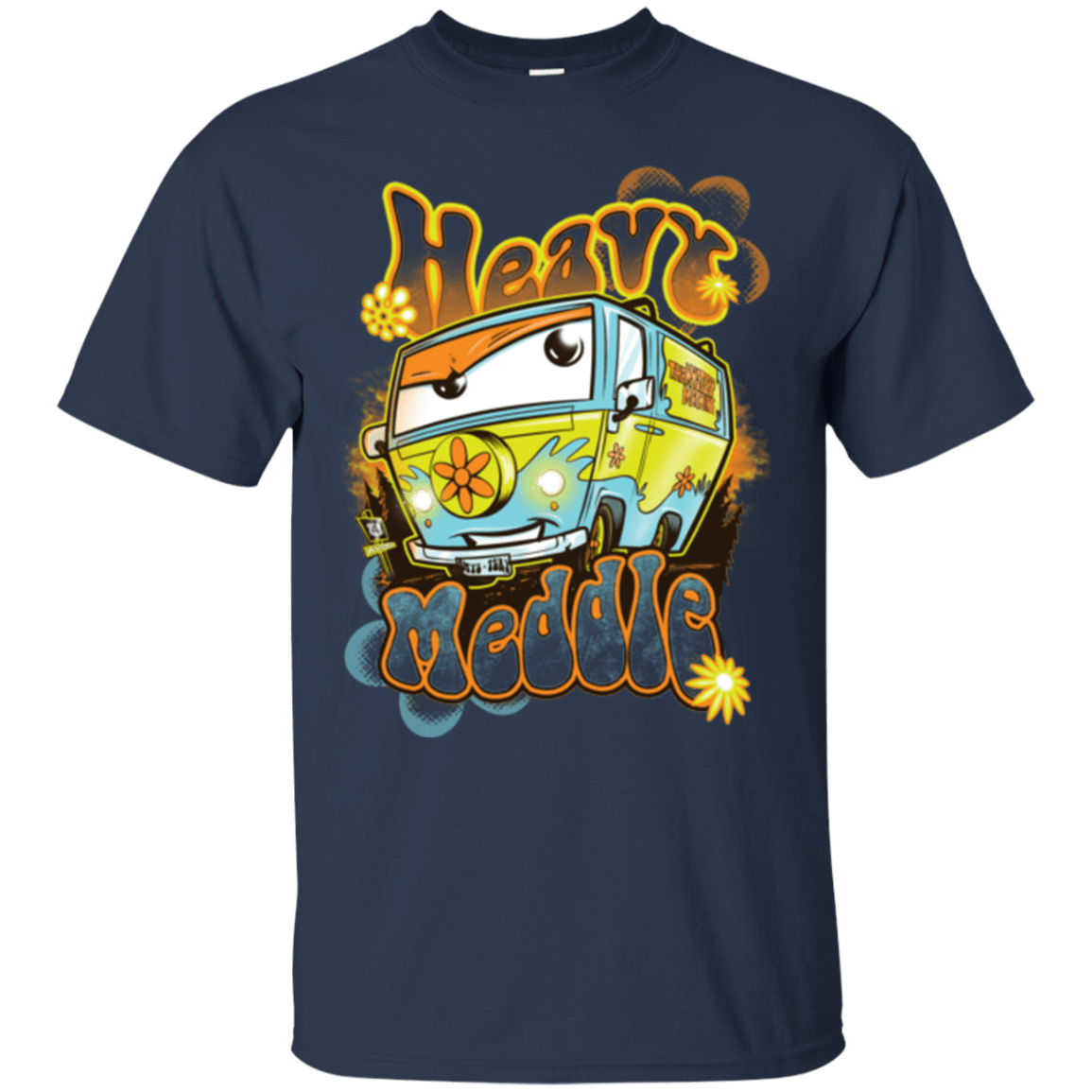 T-Shirts Navy / Small Heavy Meddle T-Shirt
