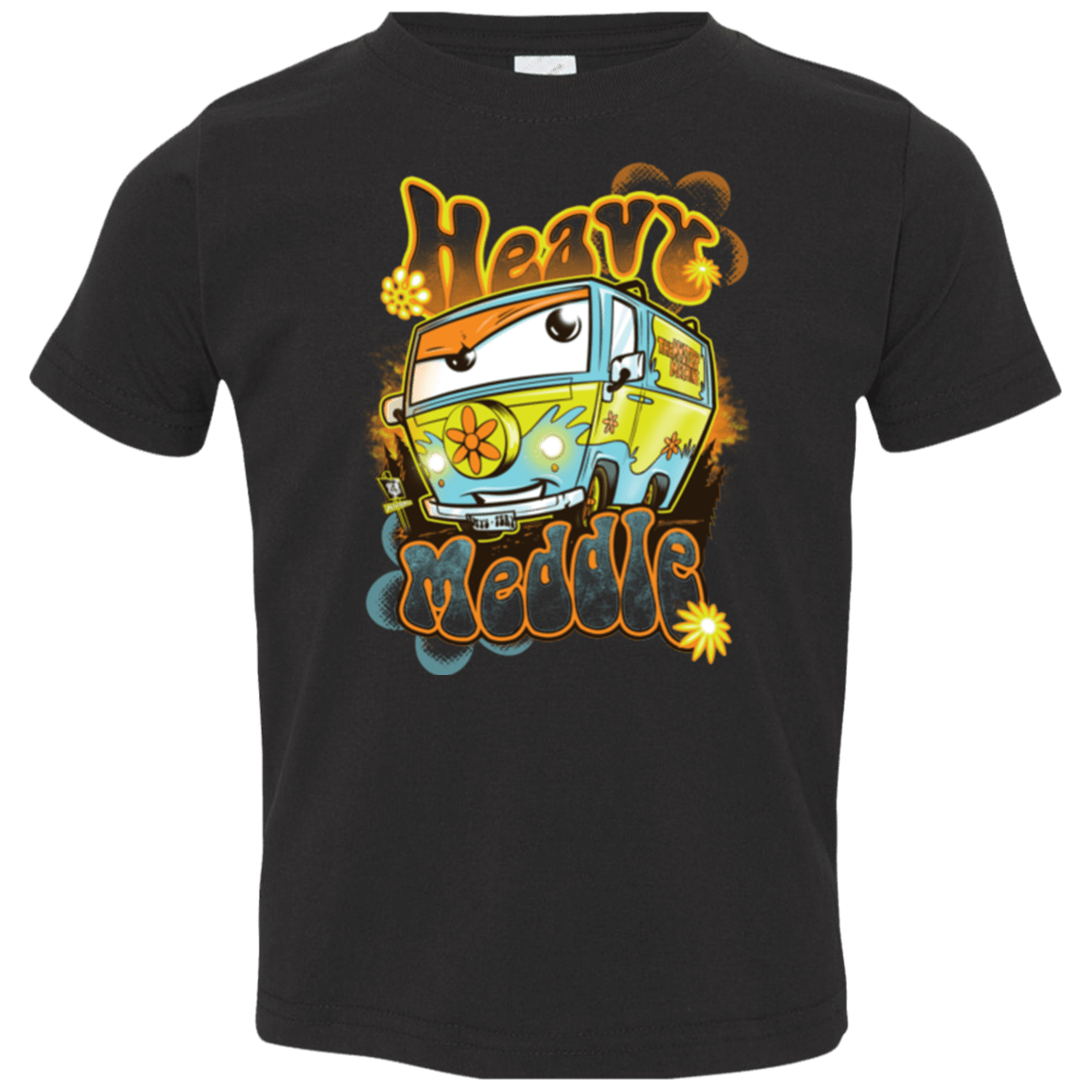 T-Shirts Black / 2T Heavy Meddle Toddler Premium T-Shirt