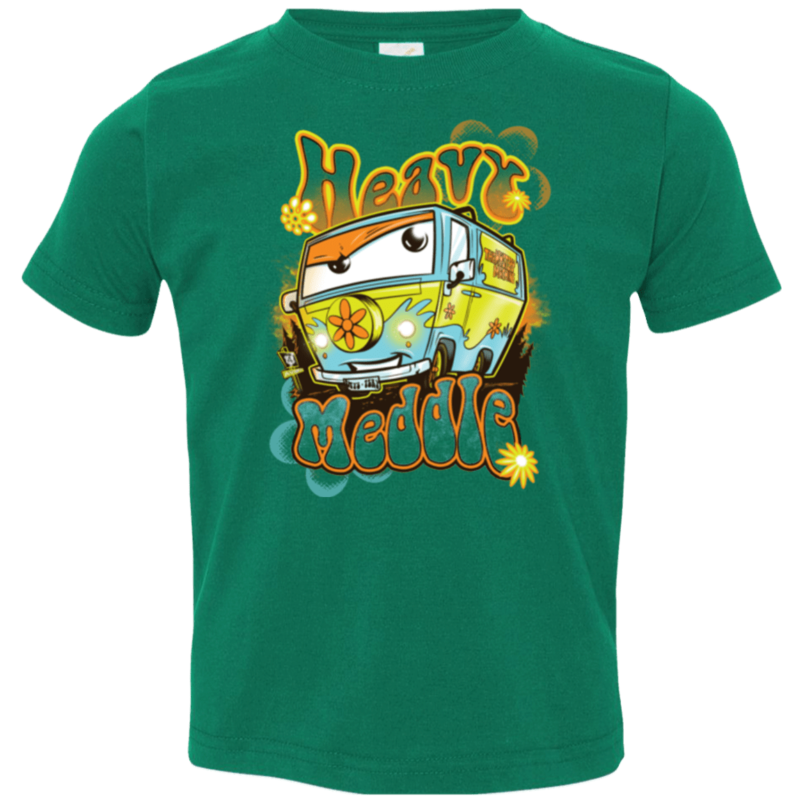 T-Shirts Kelly / 2T Heavy Meddle Toddler Premium T-Shirt