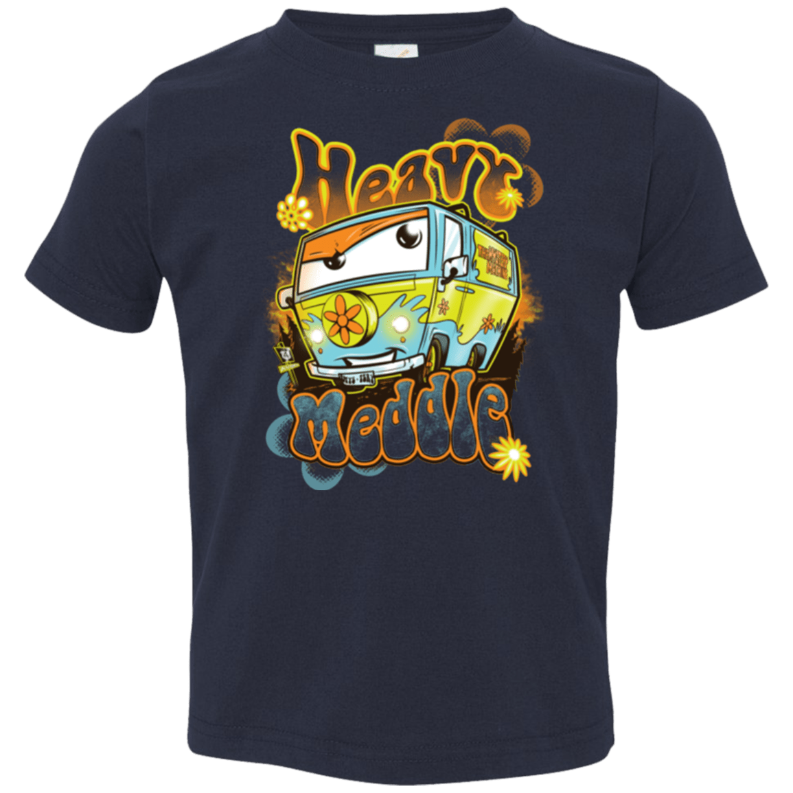 T-Shirts Navy / 2T Heavy Meddle Toddler Premium T-Shirt