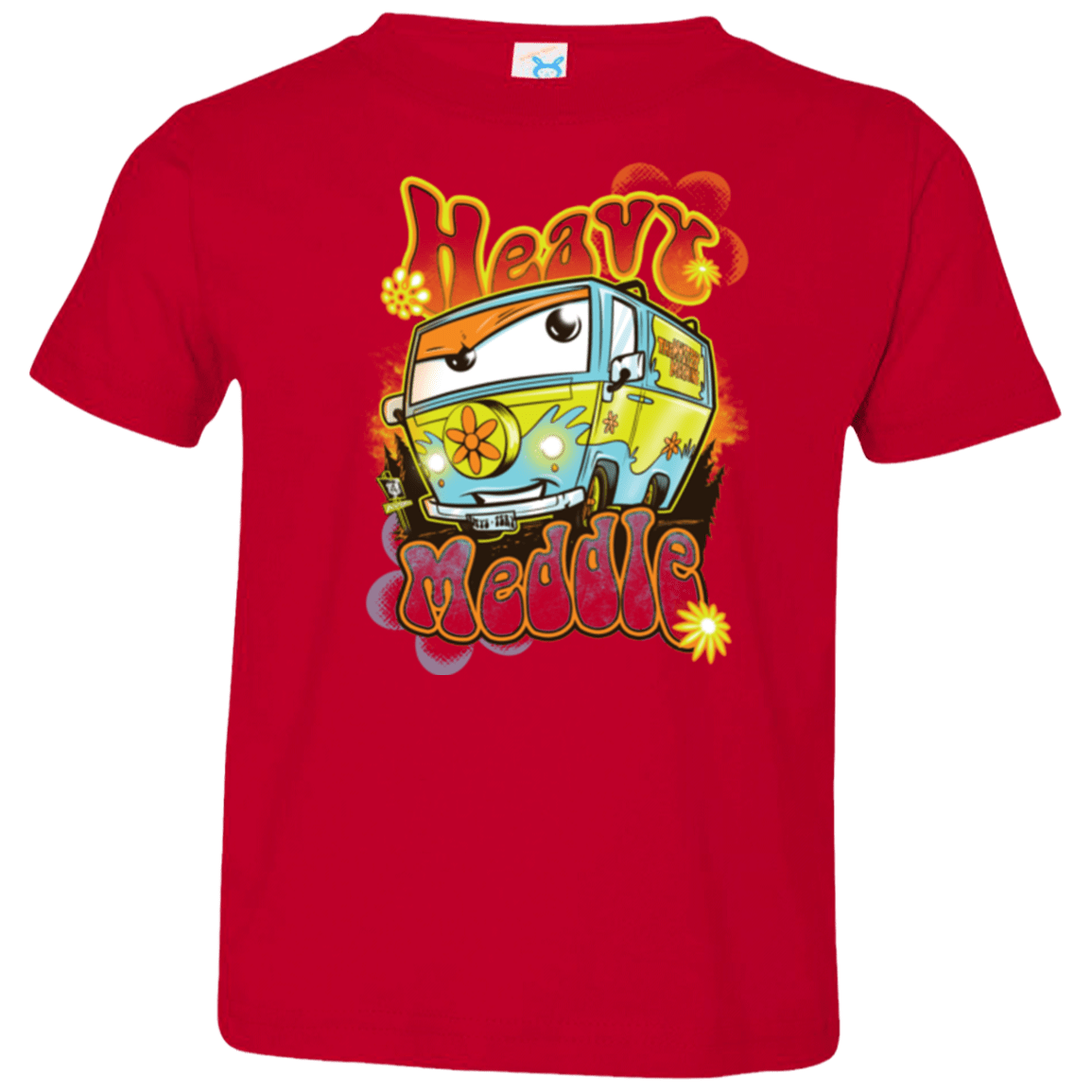 T-Shirts Red / 2T Heavy Meddle Toddler Premium T-Shirt