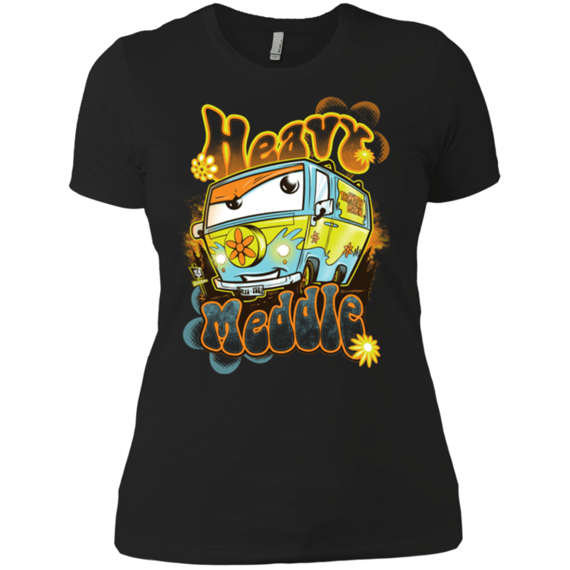 T-Shirts Black / X-Small Heavy Meddle Women's Premium T-Shirt