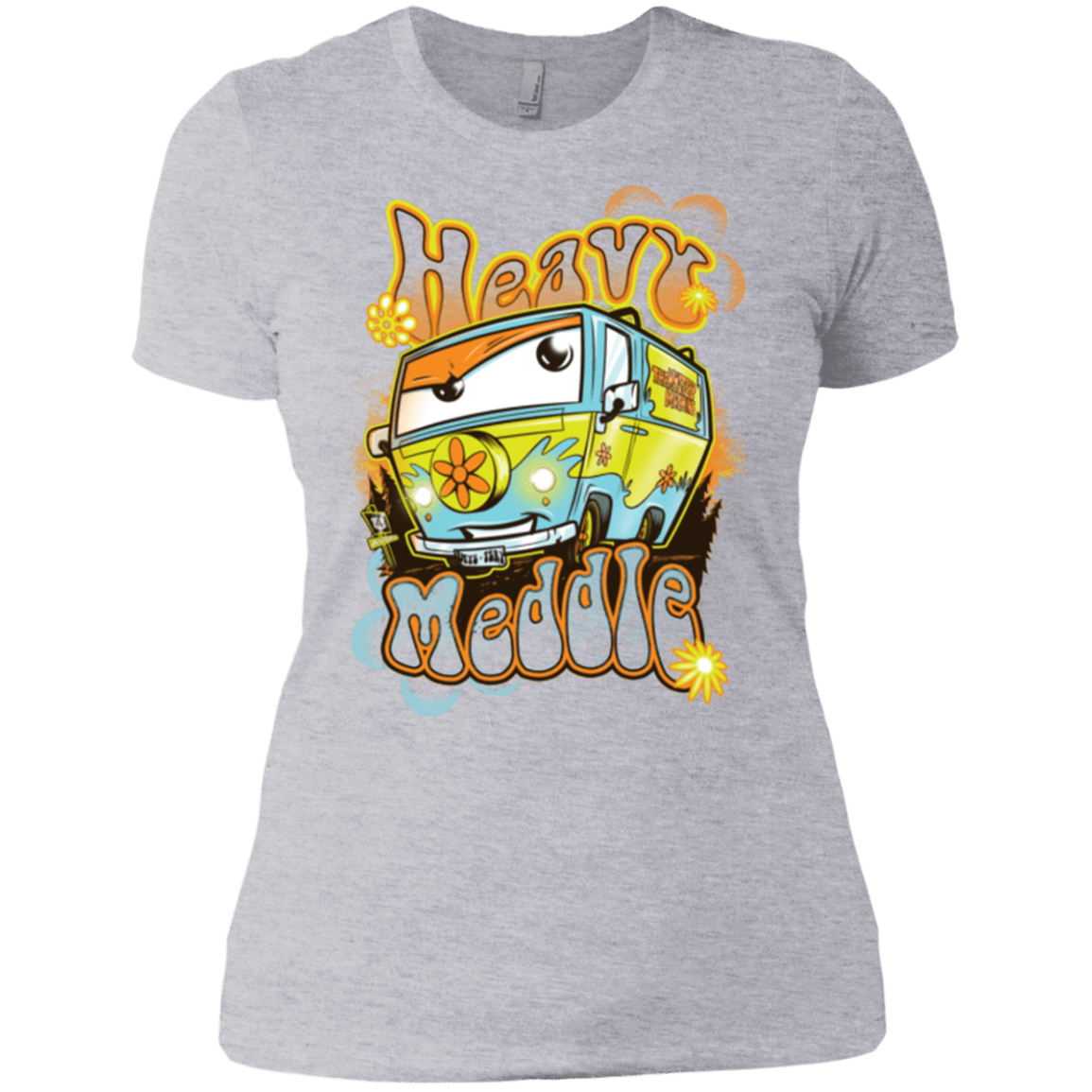 T-Shirts Heather Grey / X-Small Heavy Meddle Women's Premium T-Shirt