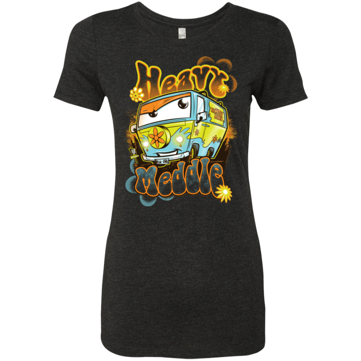 T-Shirts Vintage Black / Small Heavy Meddle Women's Triblend T-Shirt