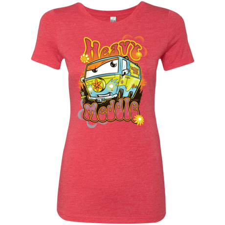 T-Shirts Vintage Red / Small Heavy Meddle Women's Triblend T-Shirt