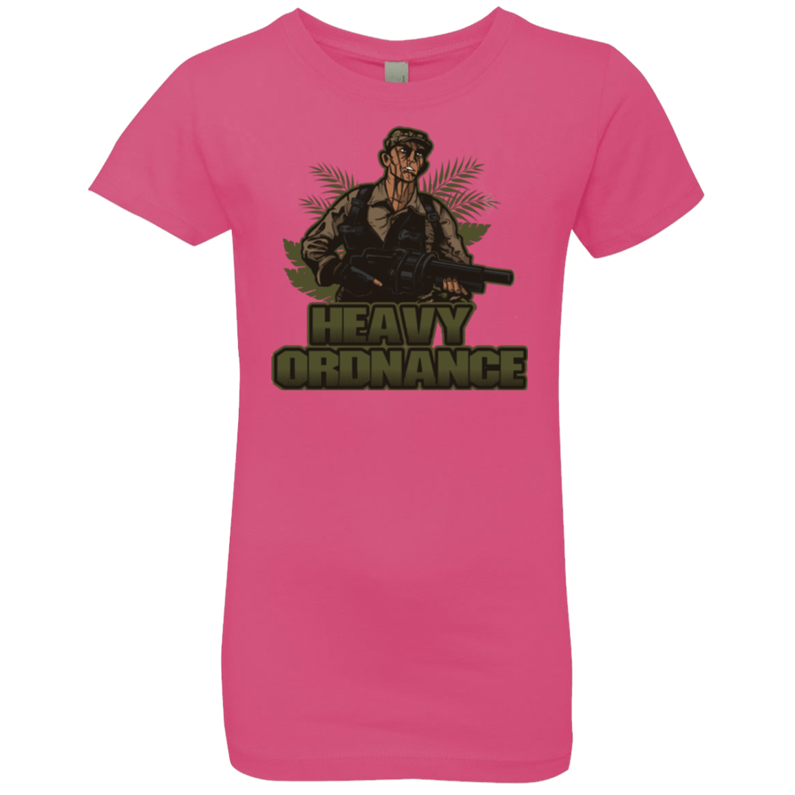 T-Shirts Hot Pink / YXS Heavy Ordnance Girls Premium T-Shirt