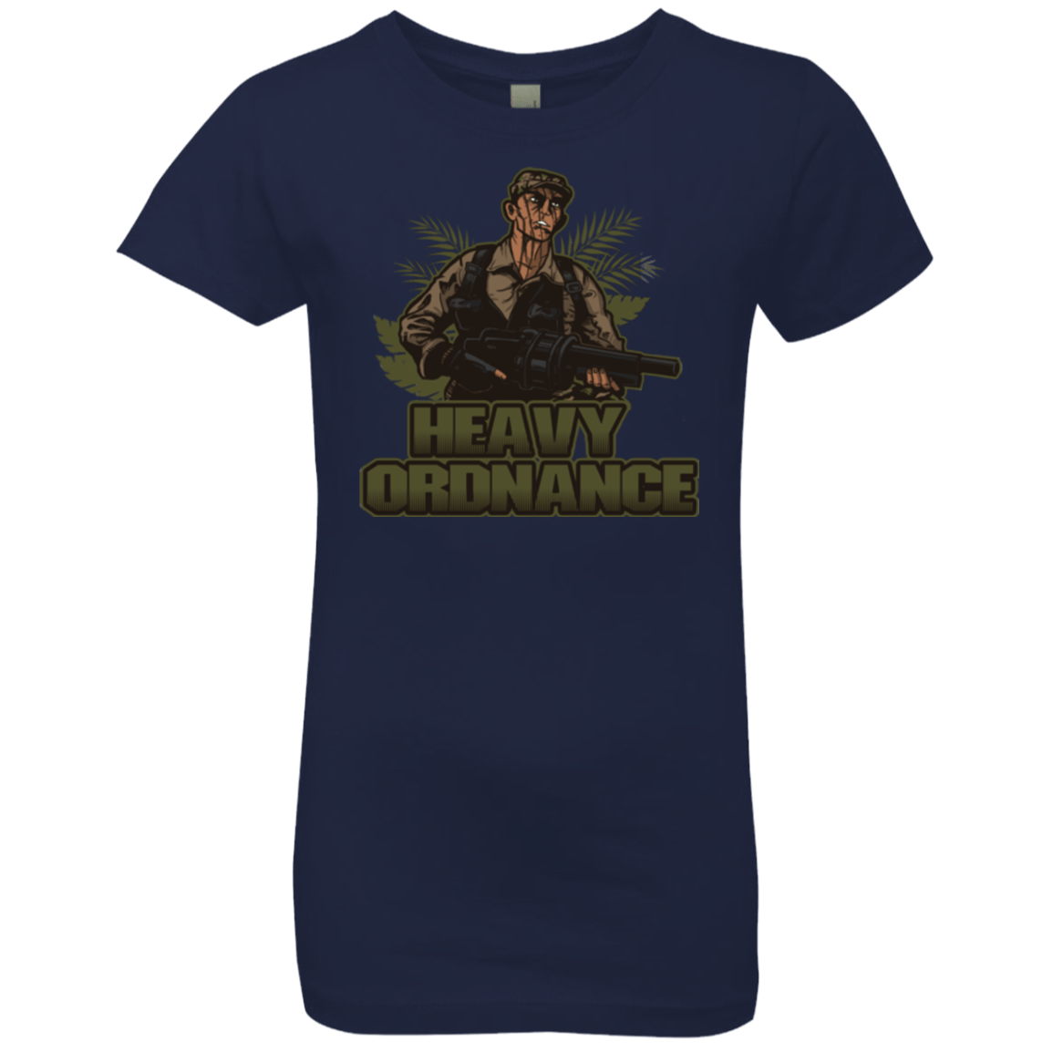 T-Shirts Midnight Navy / YXS Heavy Ordnance Girls Premium T-Shirt