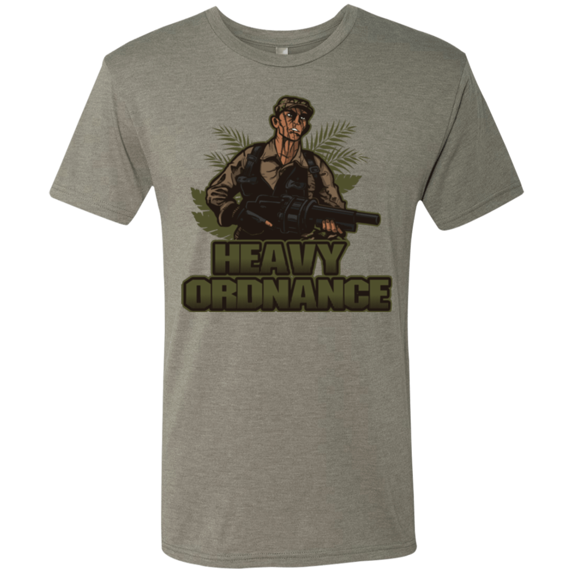 T-Shirts Venetian Grey / Small Heavy Ordnance Men's Triblend T-Shirt