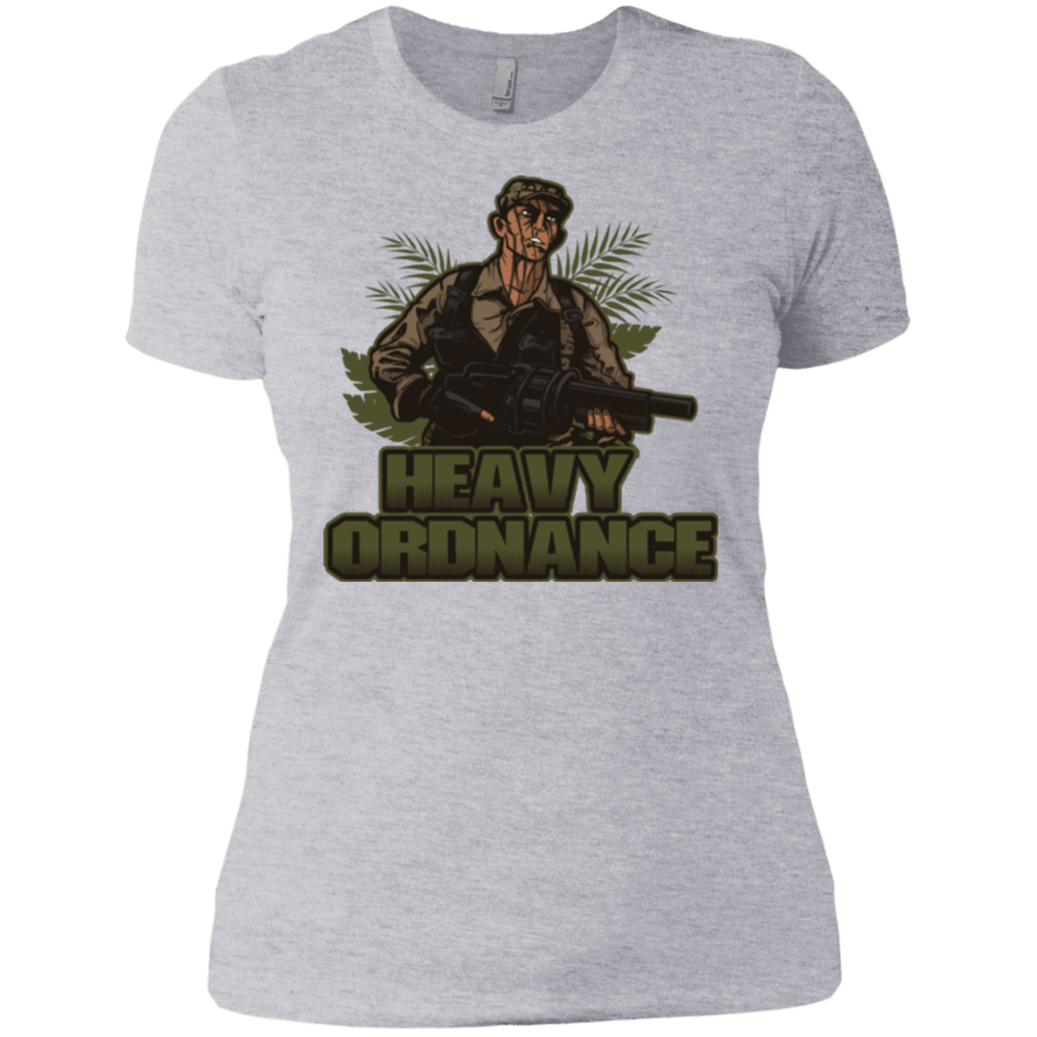 T-Shirts Heather Grey / X-Small Heavy Ordnance Women's Premium T-Shirt