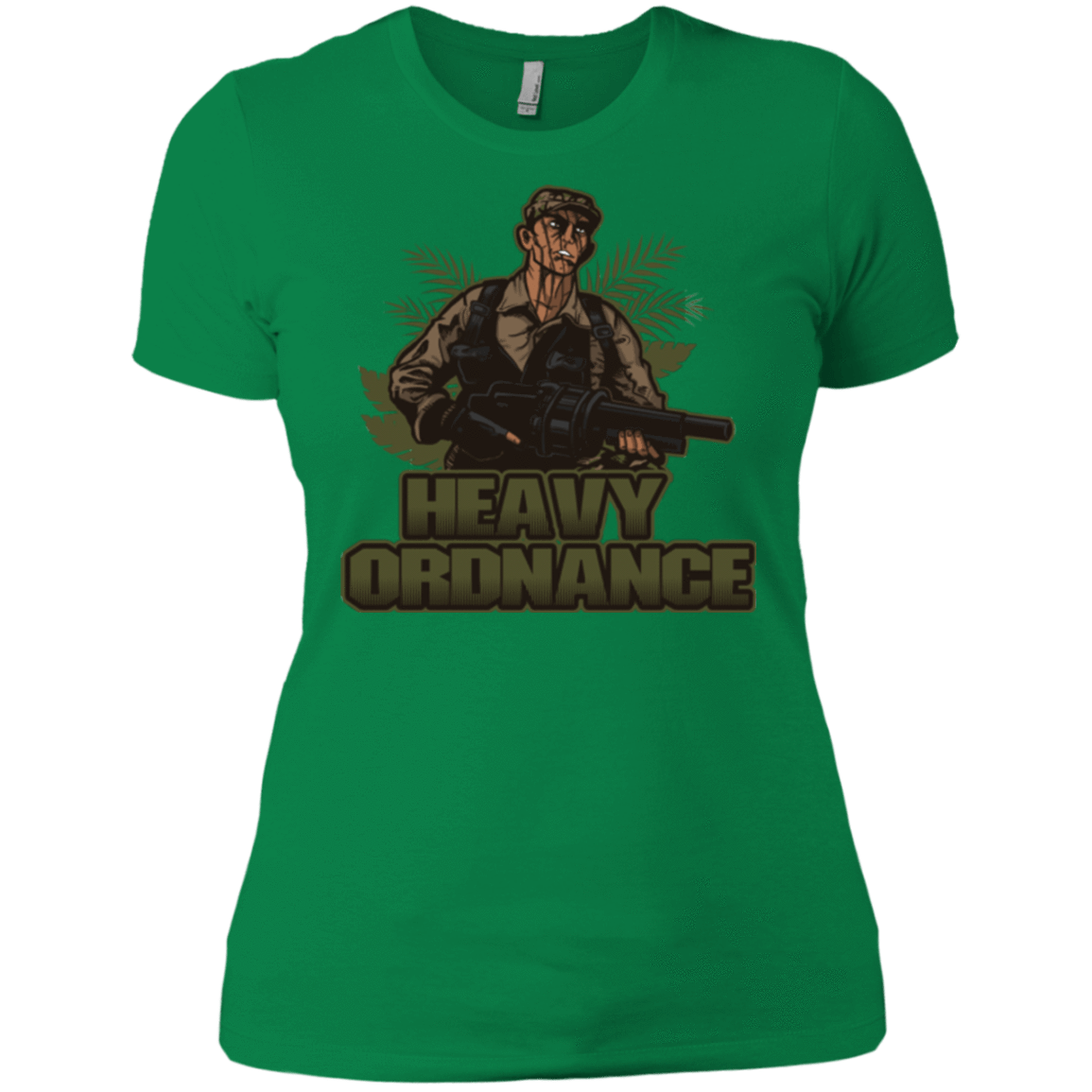 T-Shirts Kelly Green / X-Small Heavy Ordnance Women's Premium T-Shirt