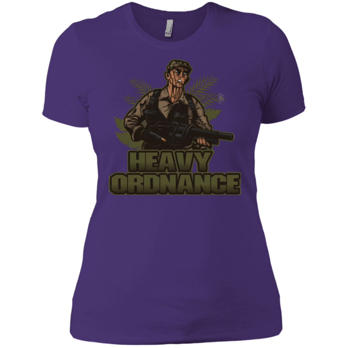 T-Shirts Purple Rush/ / X-Small Heavy Ordnance Women's Premium T-Shirt