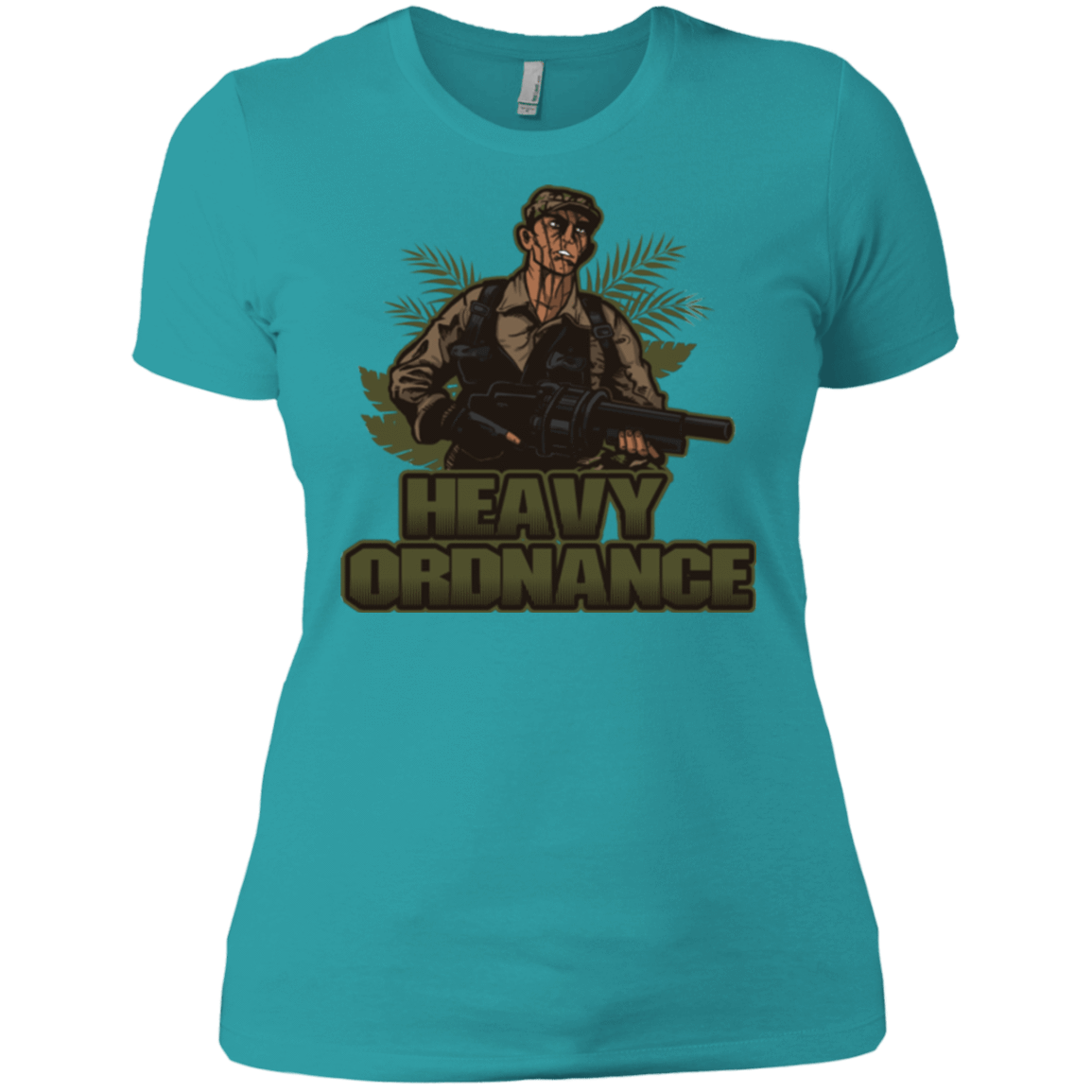 T-Shirts Tahiti Blue / X-Small Heavy Ordnance Women's Premium T-Shirt