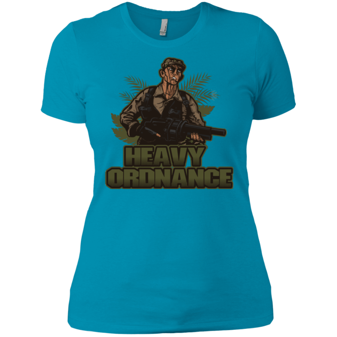 T-Shirts Turquoise / X-Small Heavy Ordnance Women's Premium T-Shirt
