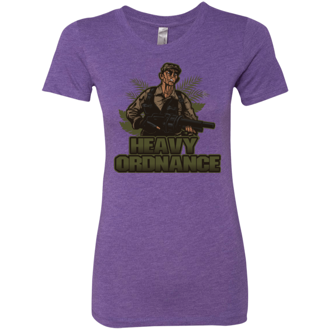 T-Shirts Purple Rush / Small Heavy Ordnance Women's Triblend T-Shirt