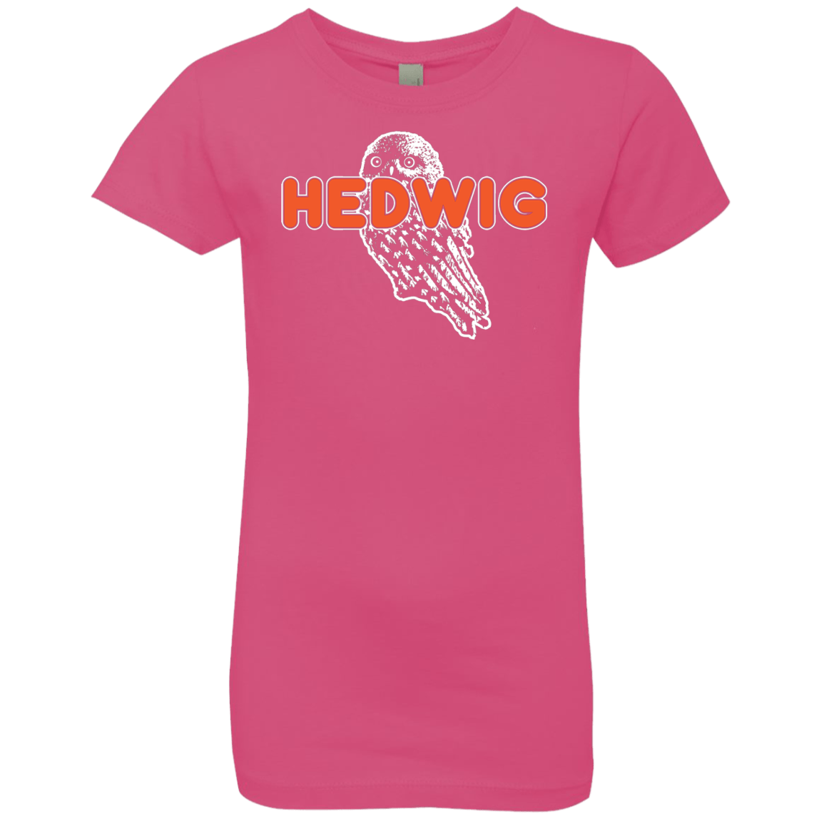 T-Shirts Hot Pink / YXS Hedwig Girls Premium T-Shirt
