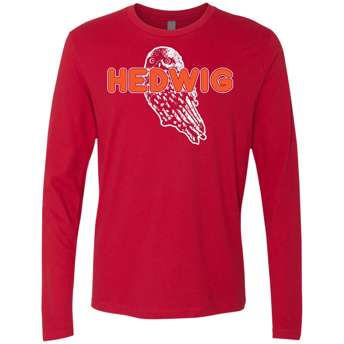 T-Shirts Red / S Hedwig Men's Premium Long Sleeve