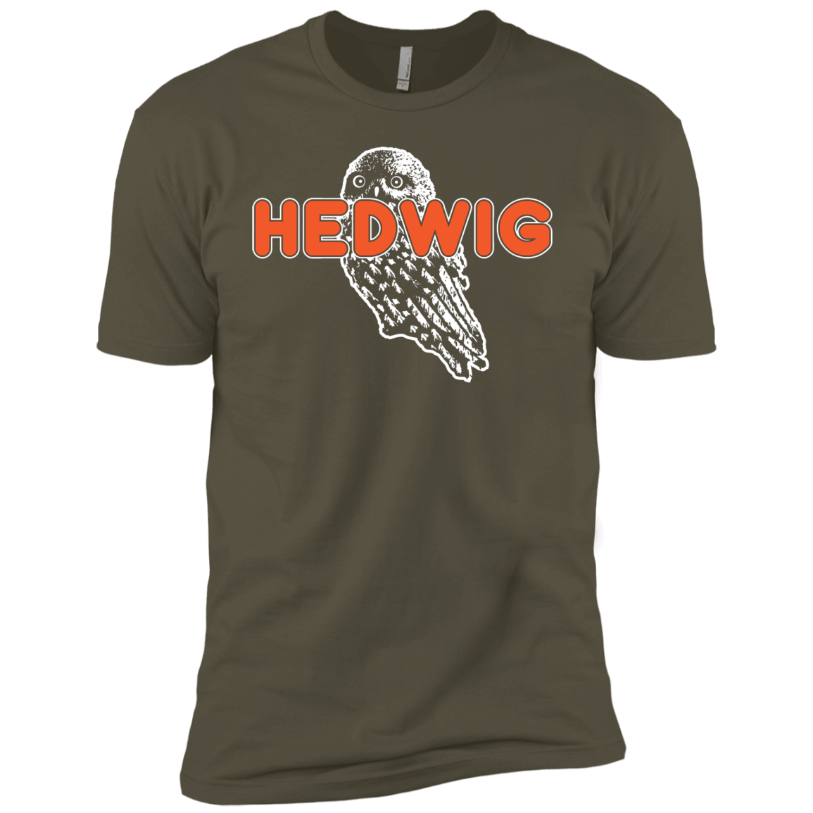 T-Shirts Military Green / X-Small Hedwig Men's Premium T-Shirt