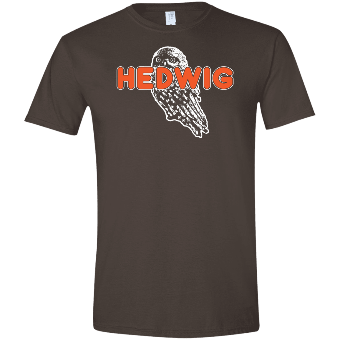 T-Shirts Dark Chocolate / S Hedwig Men's Semi-Fitted Softstyle
