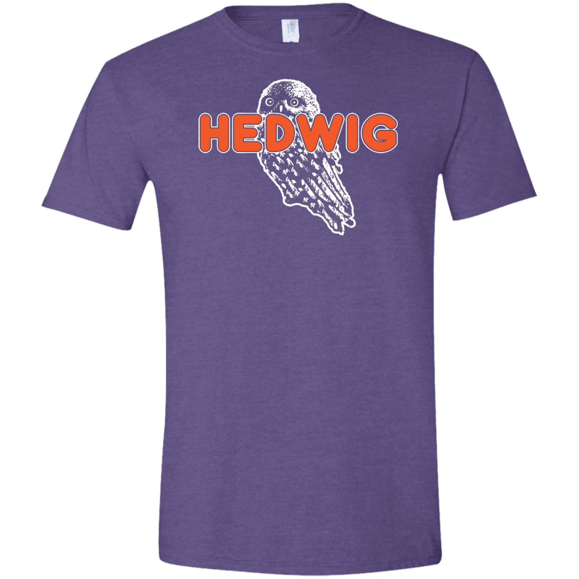 T-Shirts Heather Purple / S Hedwig Men's Semi-Fitted Softstyle