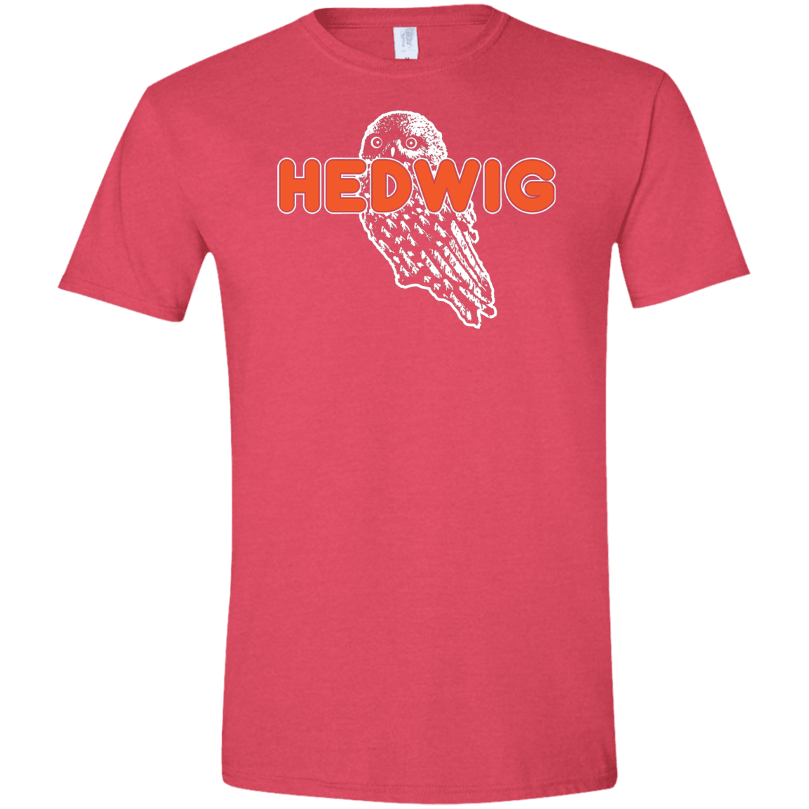 T-Shirts Heather Red / S Hedwig Men's Semi-Fitted Softstyle