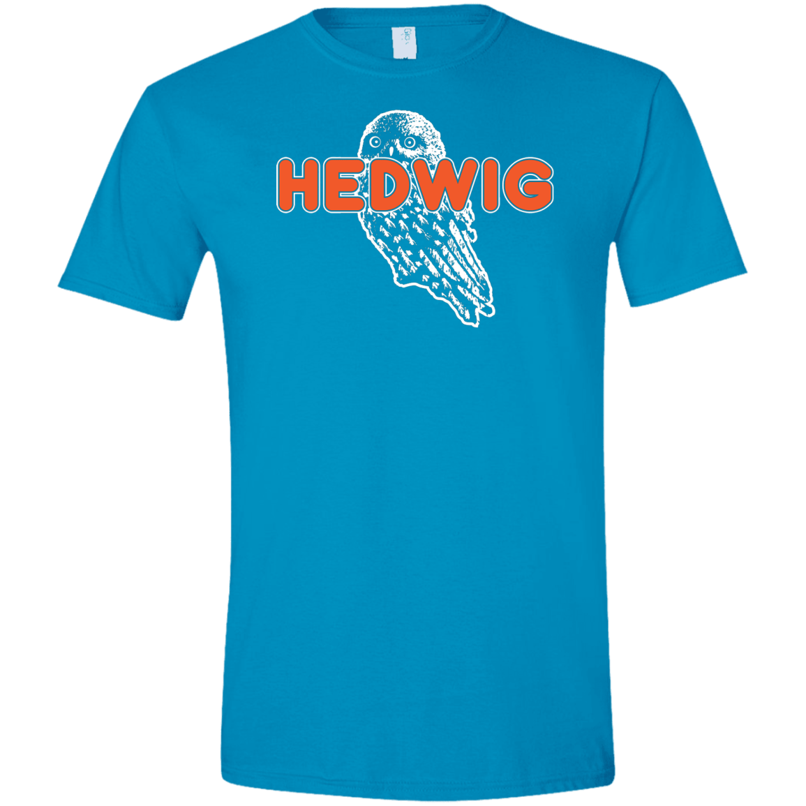 T-Shirts Sapphire / S Hedwig Men's Semi-Fitted Softstyle