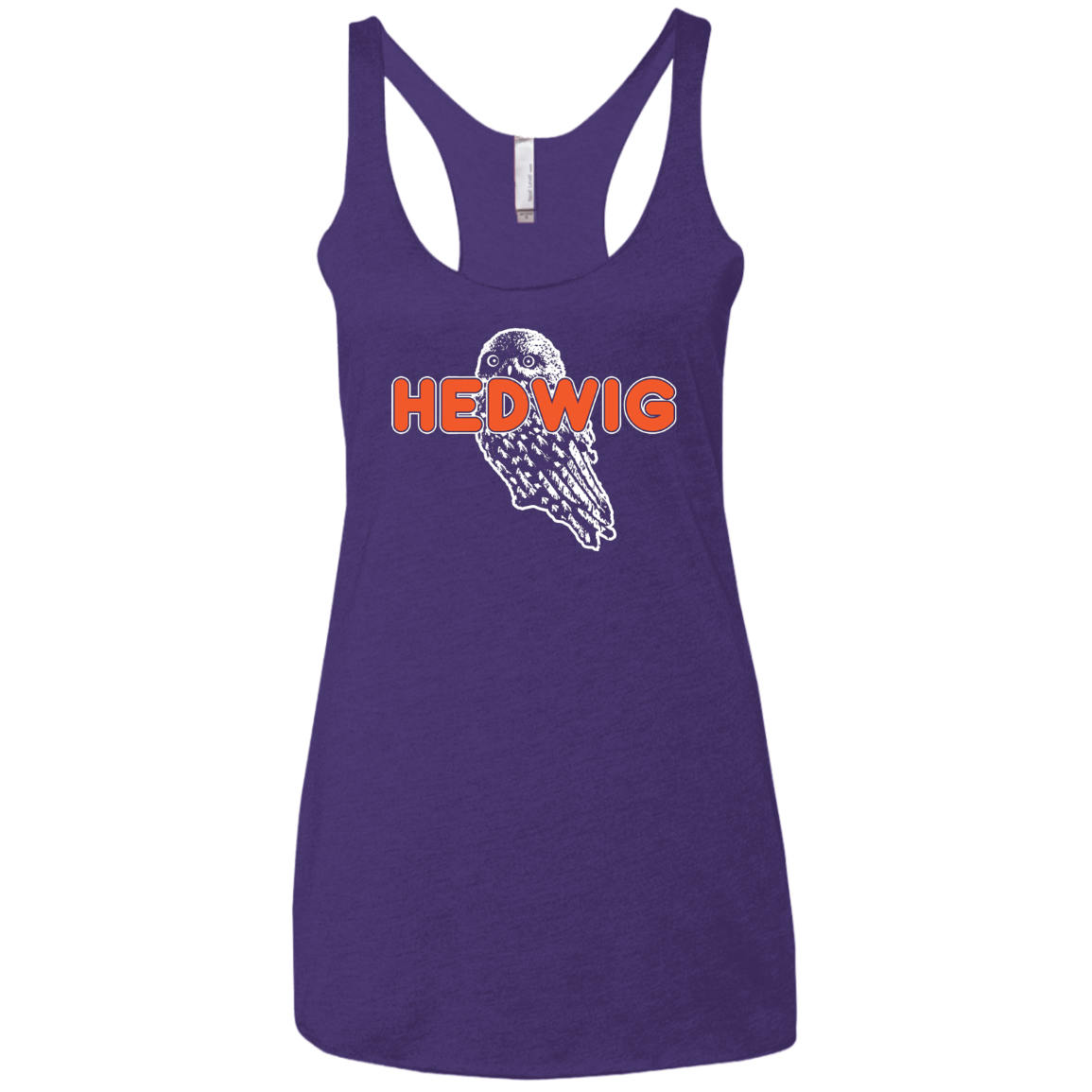 T-Shirts Purple Rush / X-Small Hedwig Women's Triblend Racerback Tank