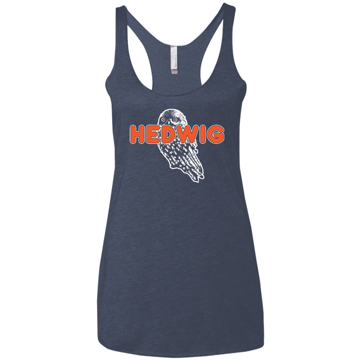 T-Shirts Vintage Navy / X-Small Hedwig Women's Triblend Racerback Tank