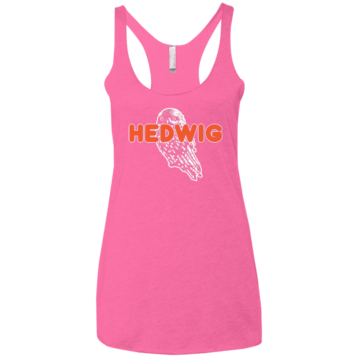 T-Shirts Vintage Pink / X-Small Hedwig Women's Triblend Racerback Tank