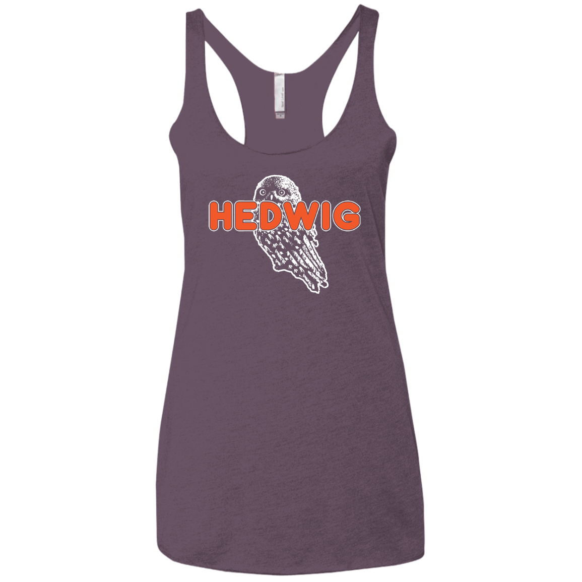 T-Shirts Vintage Purple / X-Small Hedwig Women's Triblend Racerback Tank