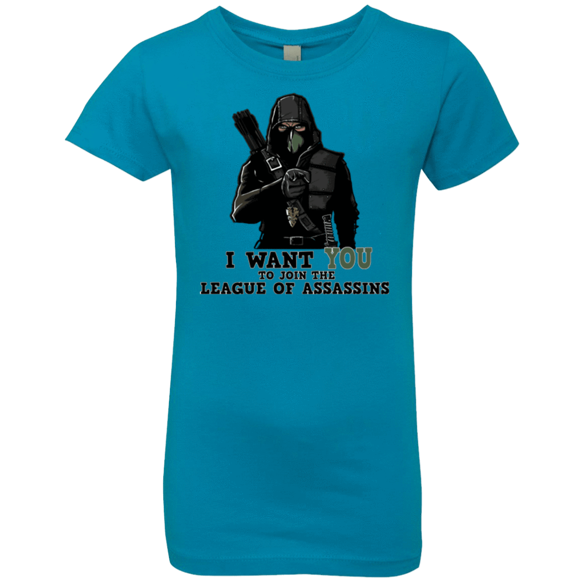 T-Shirts Turquoise / YXS Heir to the Demon Girls Premium T-Shirt