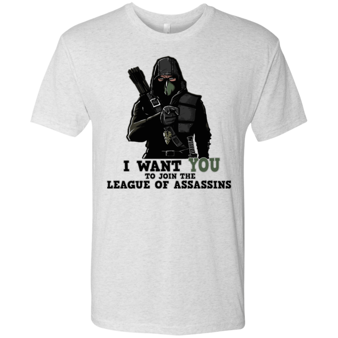 T-Shirts Heather White / Small Heir to the Demon Men's Triblend T-Shirt