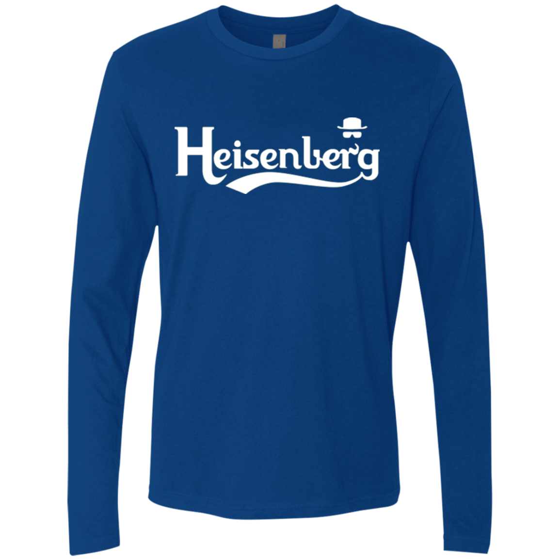 T-Shirts Royal / Small Heisenberg (1) Men's Premium Long Sleeve