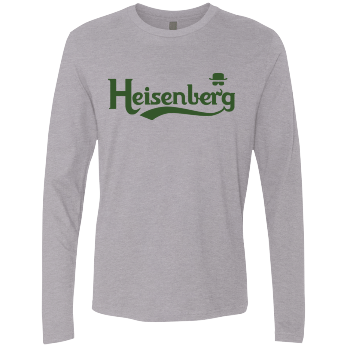 T-Shirts Heather Grey / Small Heisenberg 2 Men's Premium Long Sleeve