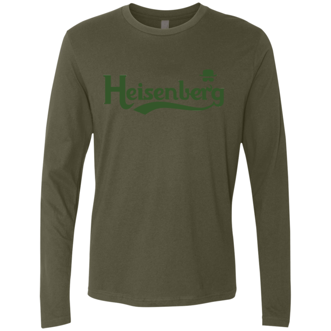 T-Shirts Military Green / Small Heisenberg 2 Men's Premium Long Sleeve
