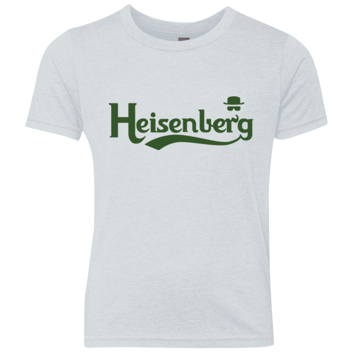 T-Shirts Heather White / YXS Heisenberg 2 Youth Triblend T-Shirt