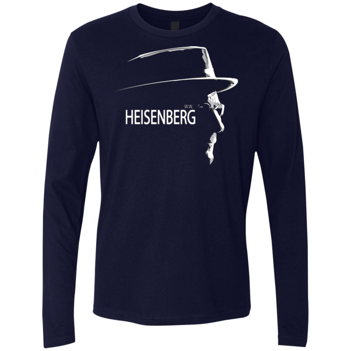 T-Shirts Midnight Navy / Small HEISENBERG Men's Premium Long Sleeve