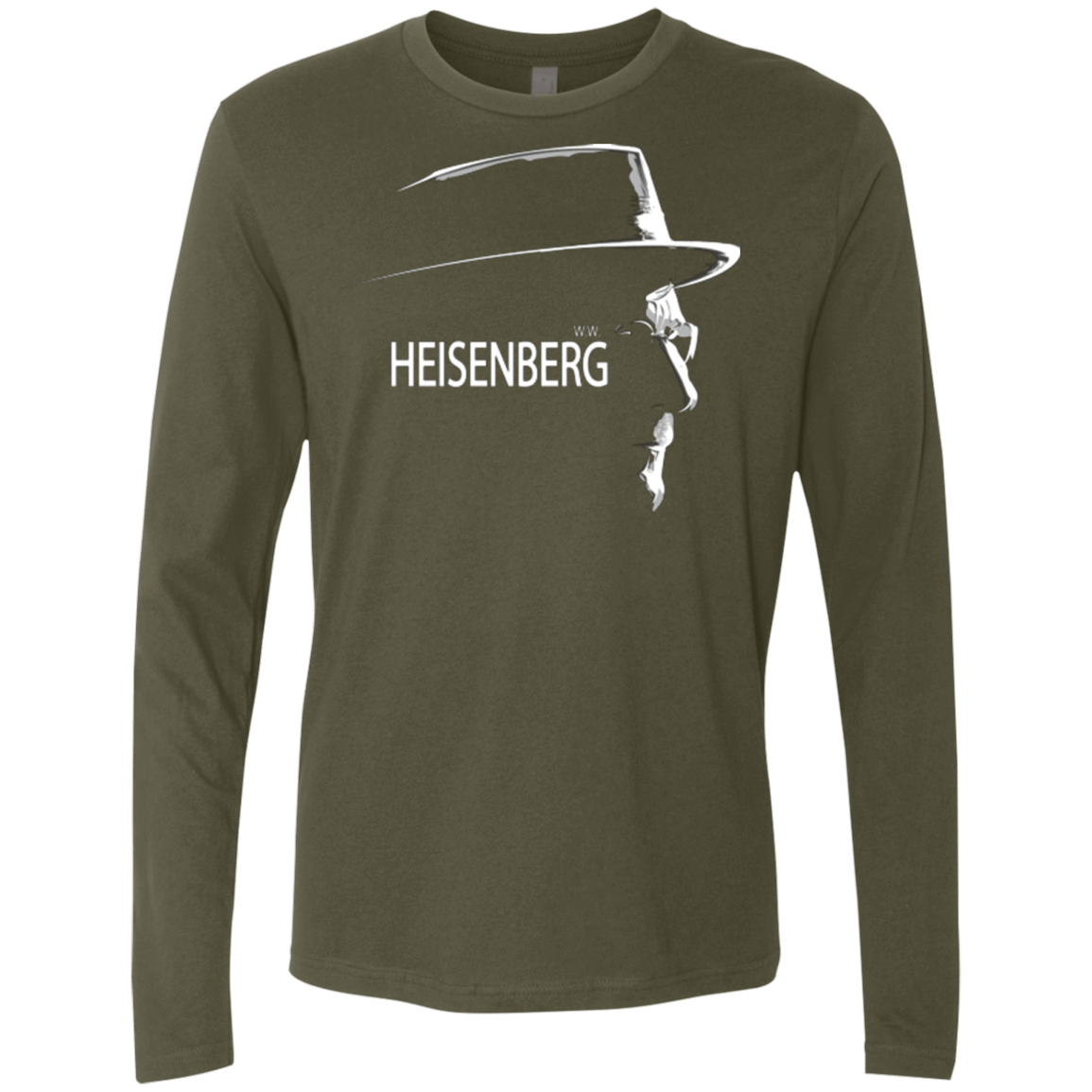 T-Shirts Military Green / Small HEISENBERG Men's Premium Long Sleeve