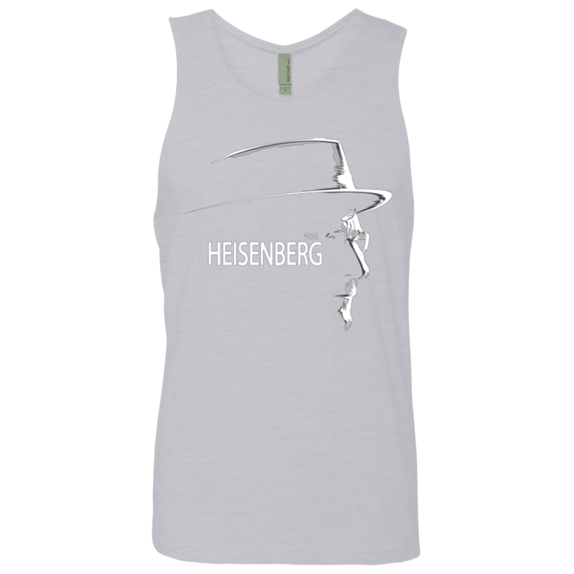 T-Shirts Heather Grey / Small HEISENBERG Men's Premium Tank Top