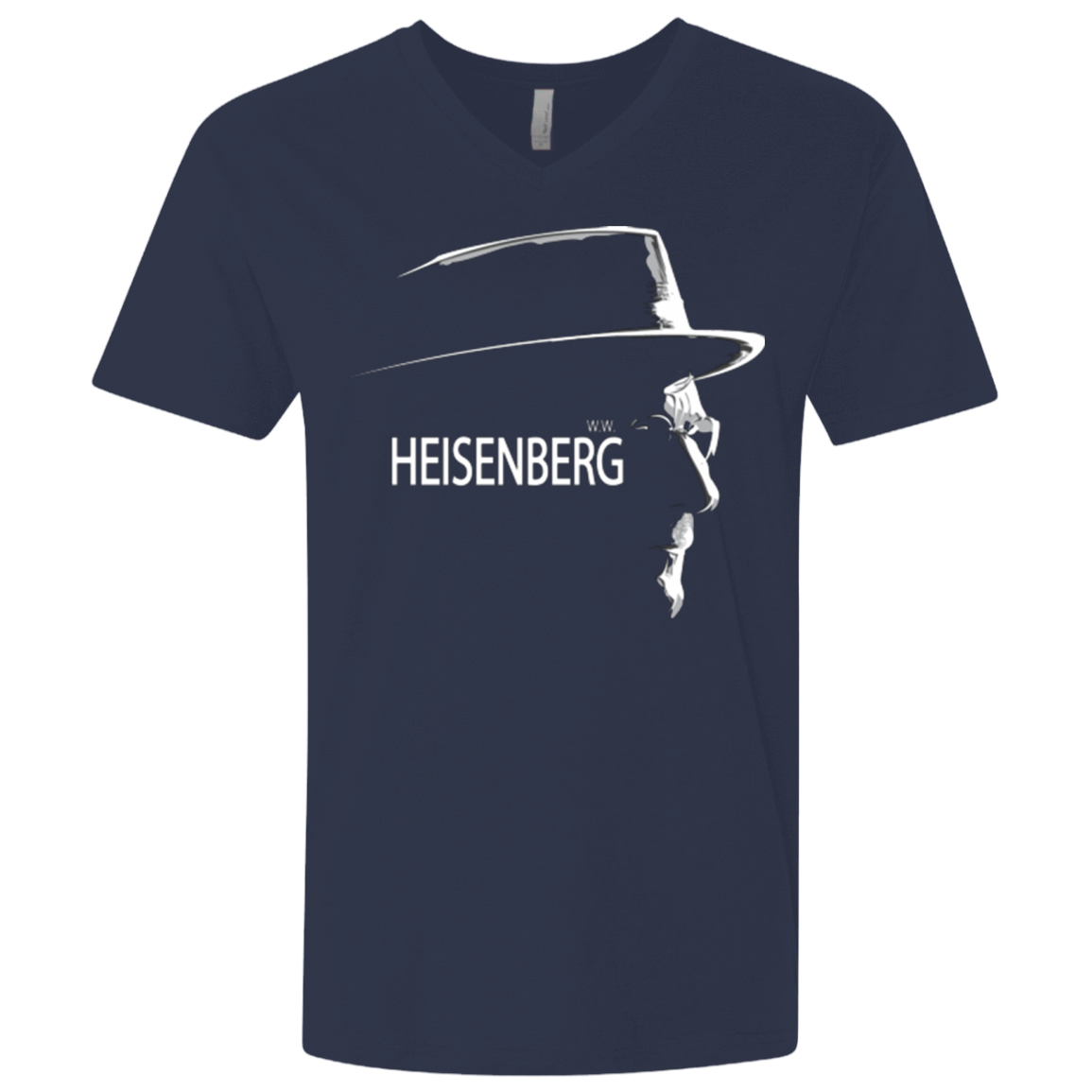 T-Shirts Midnight Navy / X-Small HEISENBERG Men's Premium V-Neck