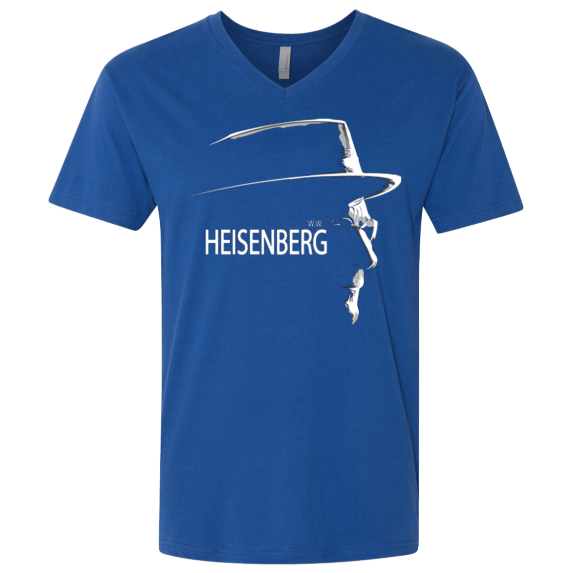 T-Shirts Royal / X-Small HEISENBERG Men's Premium V-Neck