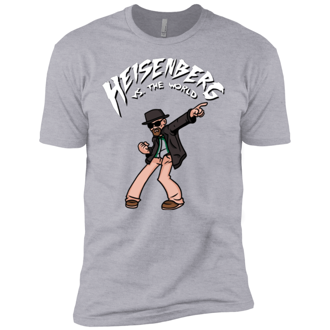 T-Shirts Heather Grey / YXS Heisenberg vs the World Boys Premium T-Shirt