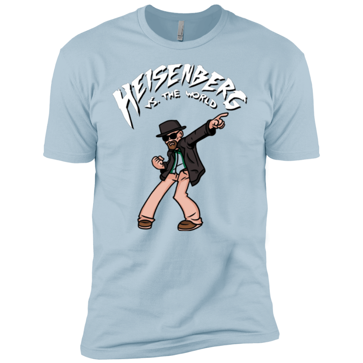 T-Shirts Light Blue / YXS Heisenberg vs the World Boys Premium T-Shirt