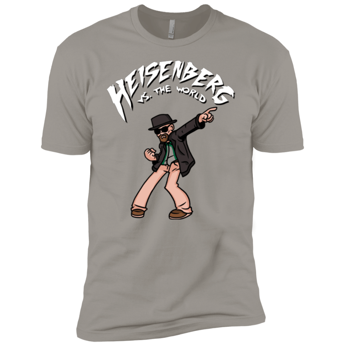 T-Shirts Light Grey / YXS Heisenberg vs the World Boys Premium T-Shirt