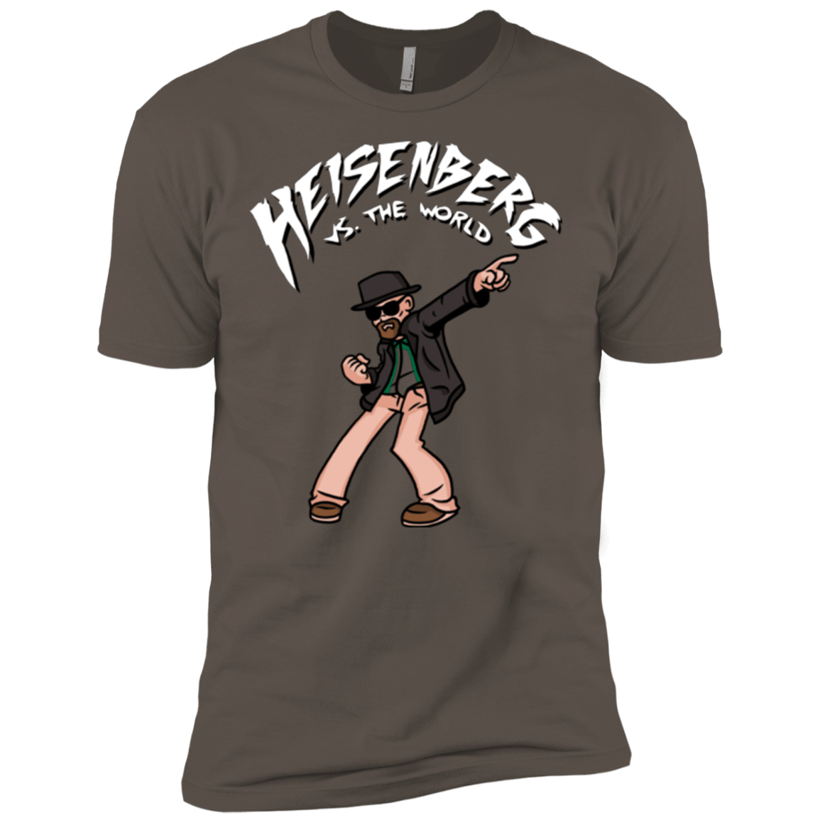 T-Shirts Warm Grey / X-Small Heisenberg vs the World Men's Premium T-Shirt