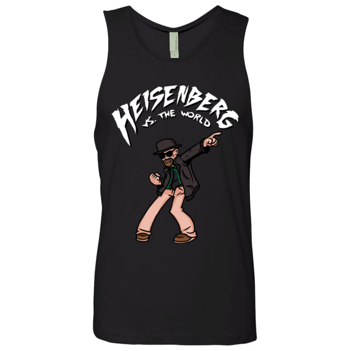T-Shirts Black / Small Heisenberg vs the World Men's Premium Tank Top