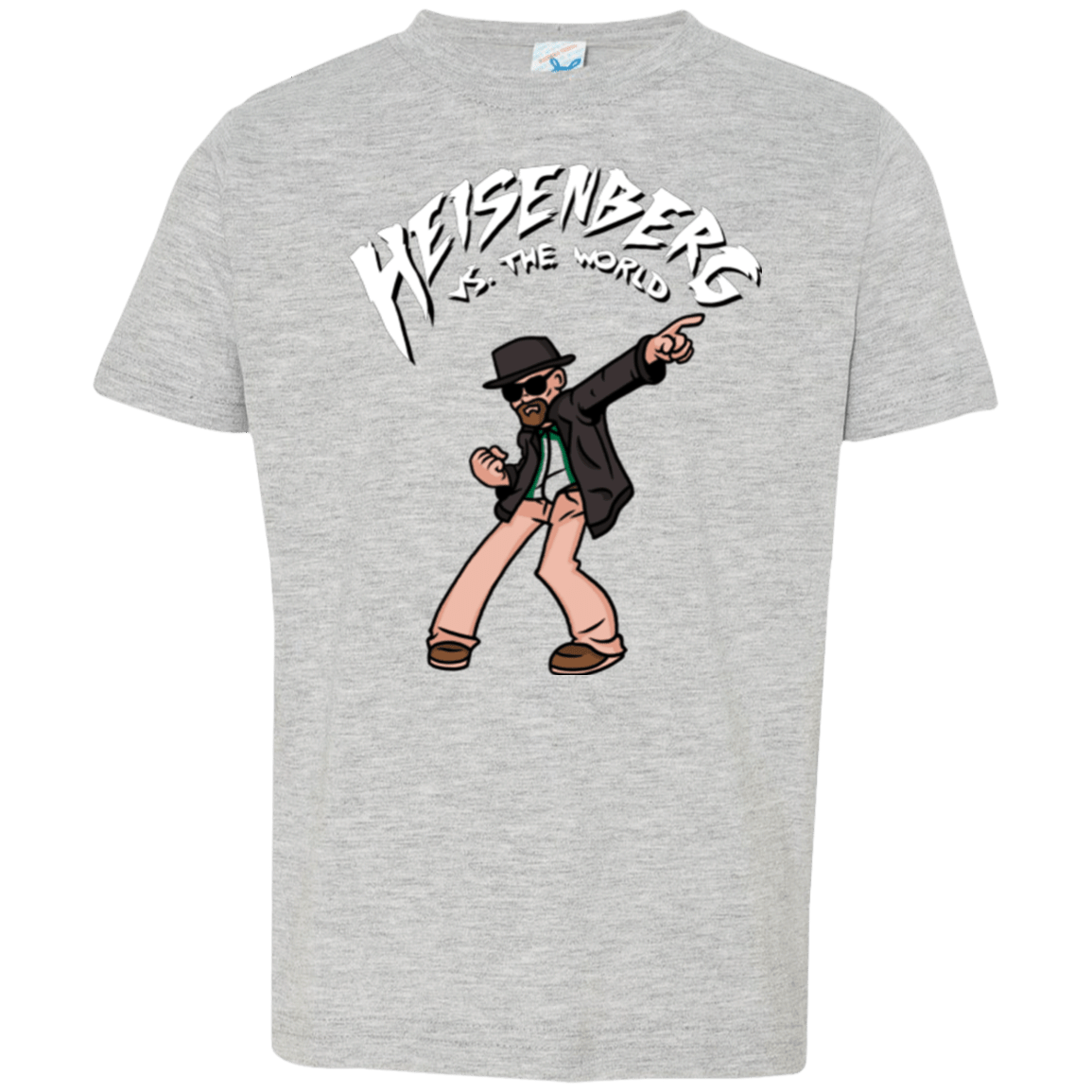 T-Shirts Heather / 2T Heisenberg vs the World Toddler Premium T-Shirt